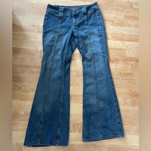Vintage YMI woman’s flare bottom jeans size 13